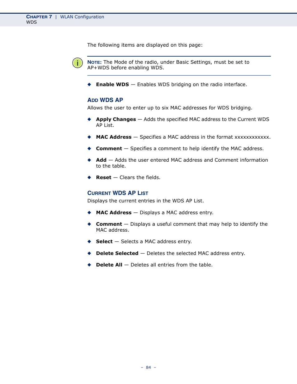 SMC Networks BARRICADE SMC7901WBRA2 B1 User Manual | Page 84 / 150