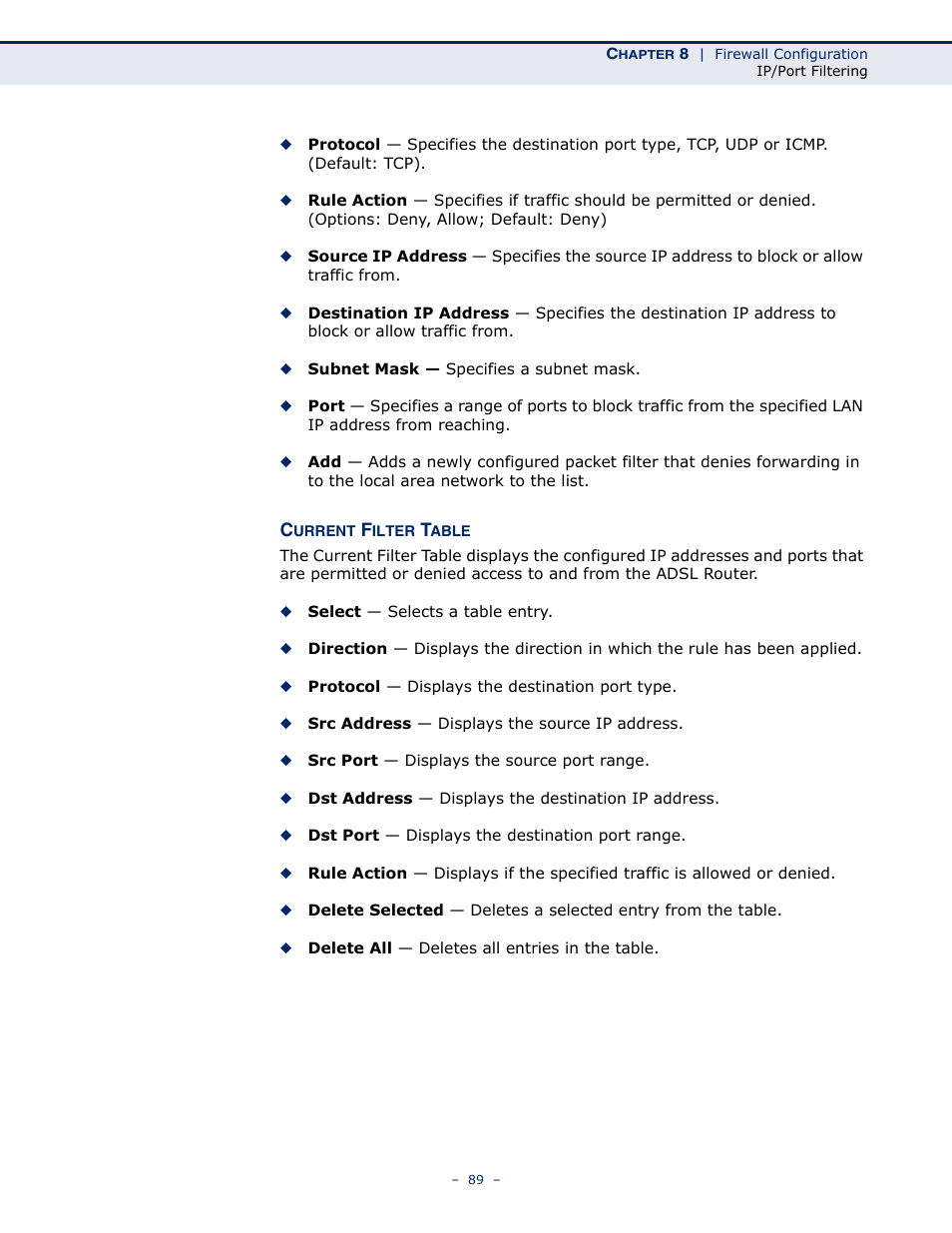 SMC Networks BARRICADE SMC7901WBRA2 B1 User Manual | Page 89 / 150