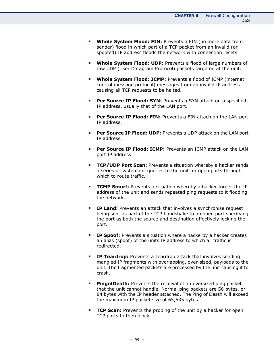 SMC Networks BARRICADE SMC7901WBRA2 B1 User Manual | Page 99 / 150