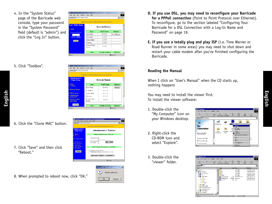 English | SMC Networks SMC7004AWBR User Manual | Page 16 / 17
