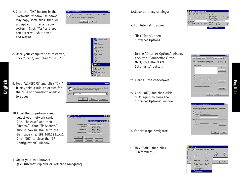 English | SMC Networks SMC7004AWBR User Manual | Page 5 / 17