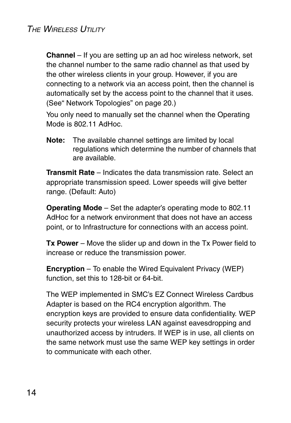 SMC Networks SMC EZ Connect SMC2635W User Manual | Page 24 / 40