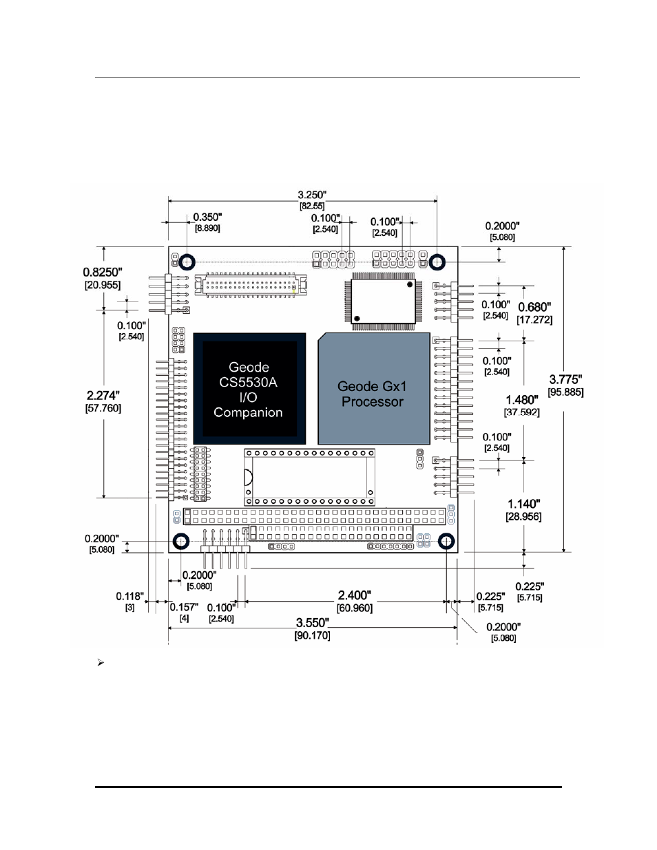 A.2 mechanical dimensions | SMC Networks SpacePC 1232 Series User Manual | Page 76 / 87