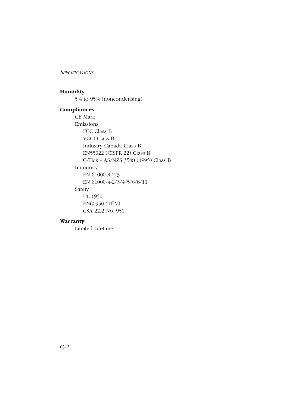 SMC Networks Barricade SMC7004ABR User Manual | Page 106 / 112