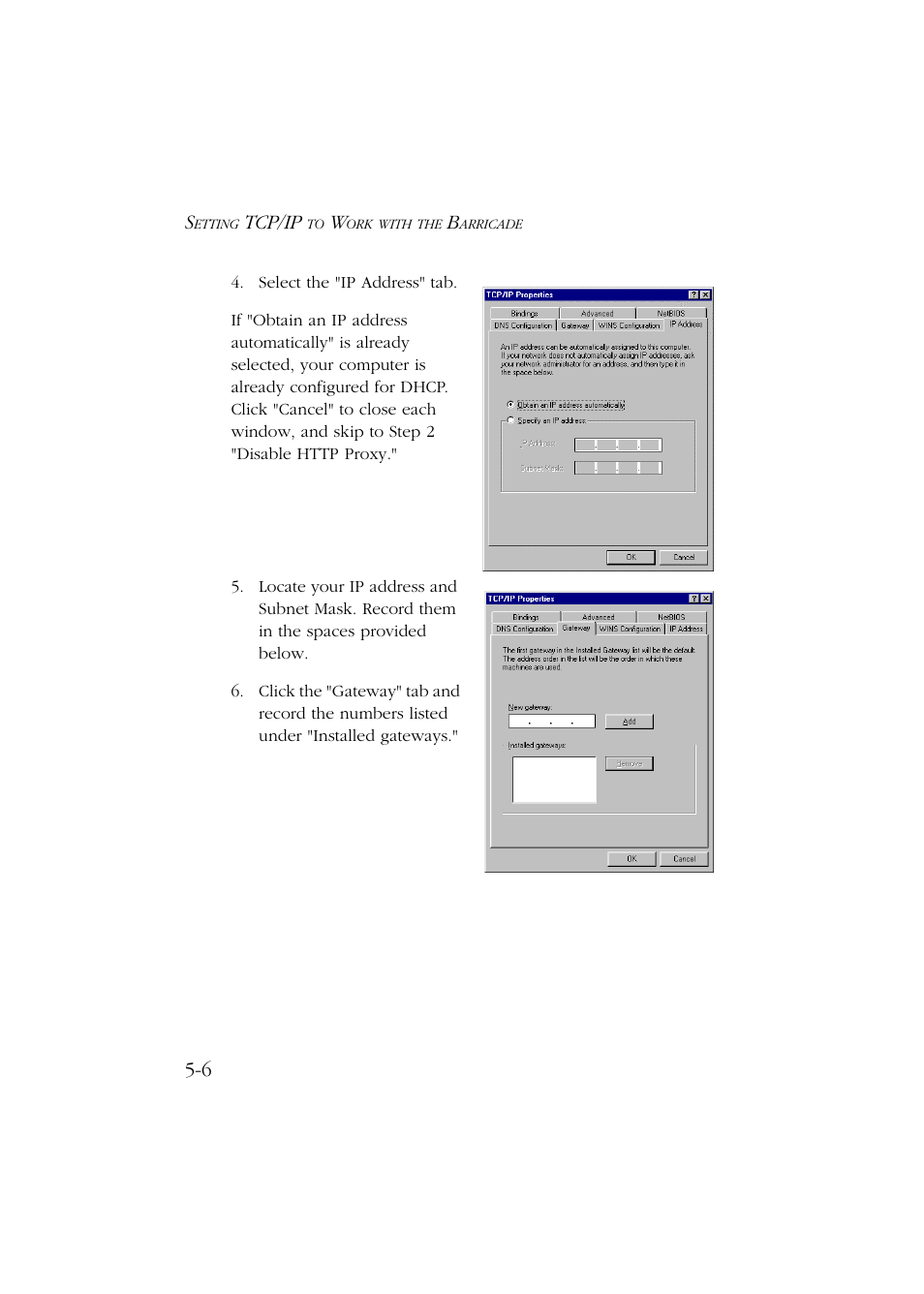 SMC Networks Barricade SMC7004ABR User Manual | Page 58 / 112