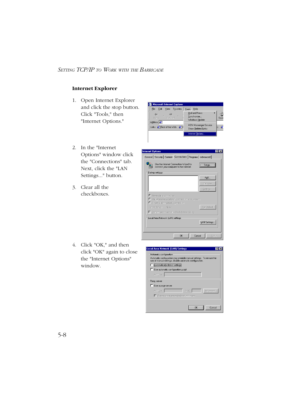 Tcp/ip | SMC Networks Barricade SMC7004ABR User Manual | Page 60 / 112