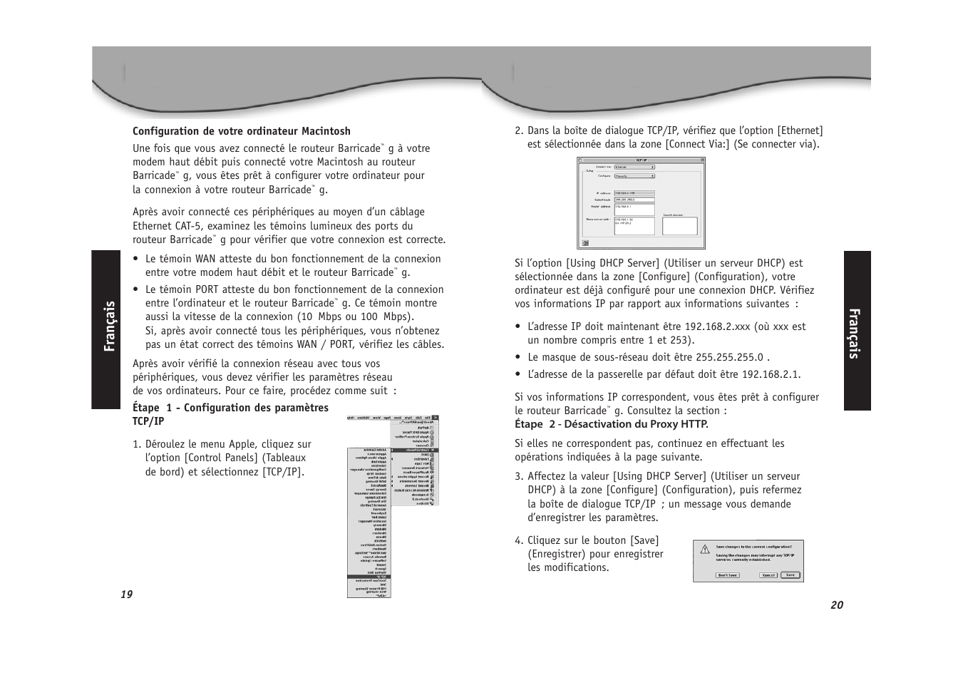Fr ançais fr ançais | SMC Networks SMC2804WBR User Manual | Page 11 / 28
