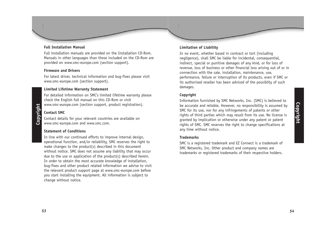 SMC Networks SMC2804WBR User Manual | Page 28 / 28