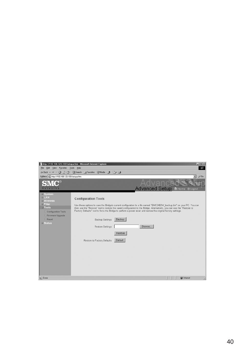 SMC Networks SMC2482W User Manual | Page 39 / 50