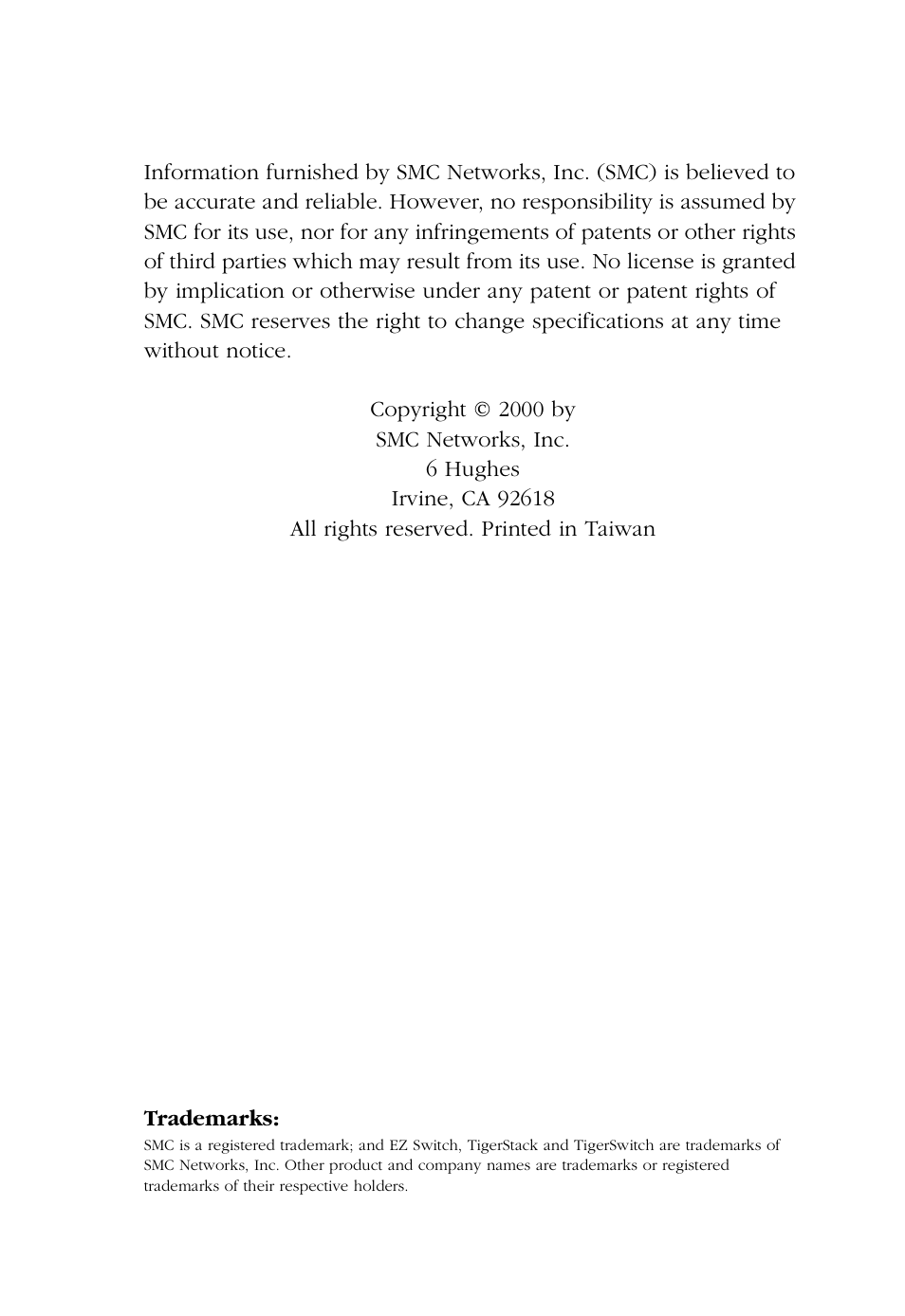 SMC Networks 48-Port User Manual | Page 4 / 80