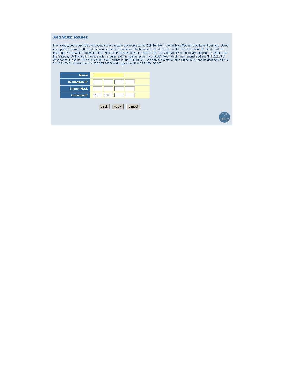 SMC Networks SMC8014W-G User Manual | Page 22 / 60