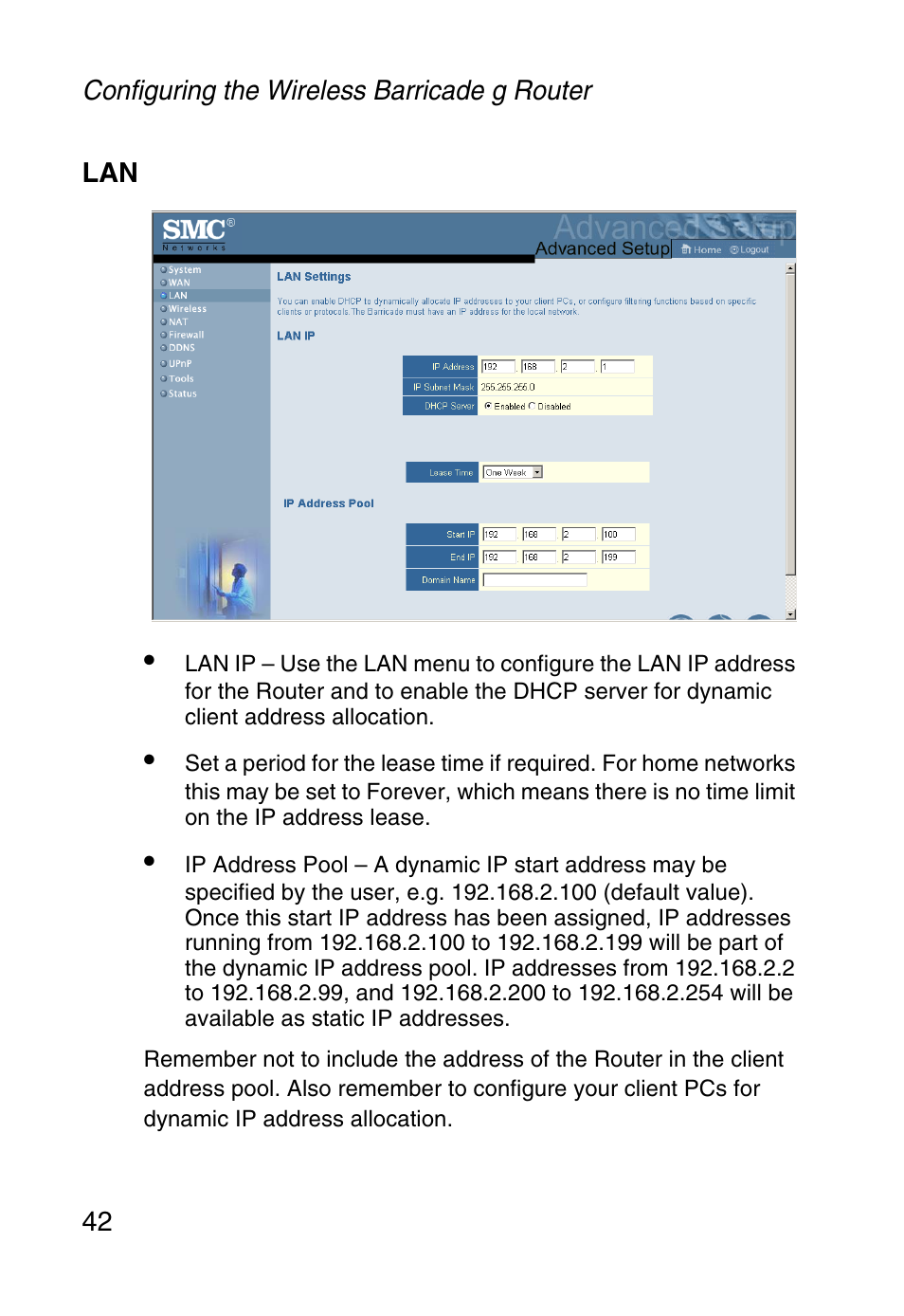 SMC Networks Barricade SMC2804WBR38 User Manual | Page 52 / 82