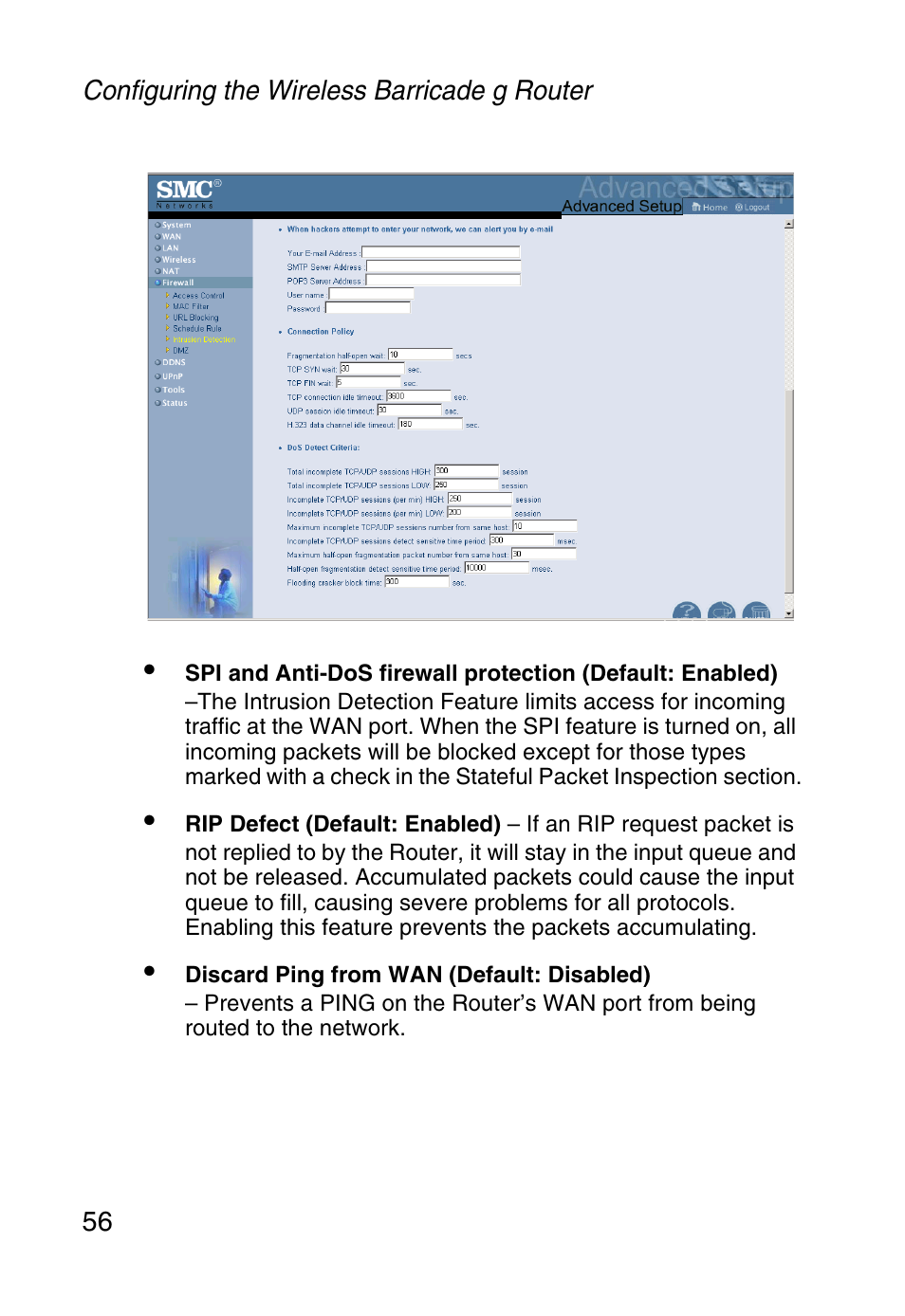 SMC Networks Barricade SMC2804WBR38 User Manual | Page 66 / 82