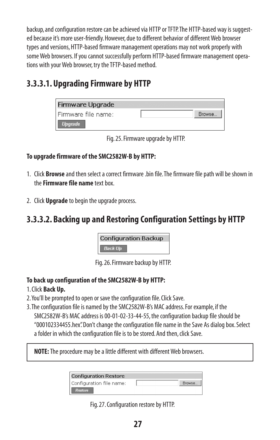 SMC Networks SMC2582W-B User Manual | Page 27 / 52