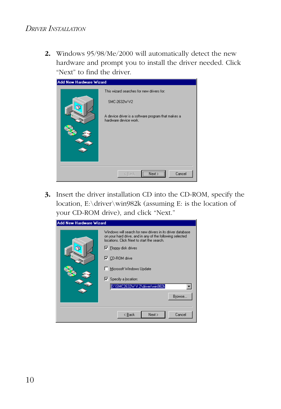 SMC Networks SMC EZ Connect SMC2632W User Manual | Page 22 / 58