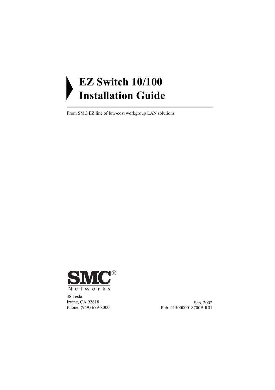 SMC Networks SMC-EZ108FDT User Manual | Page 3 / 22