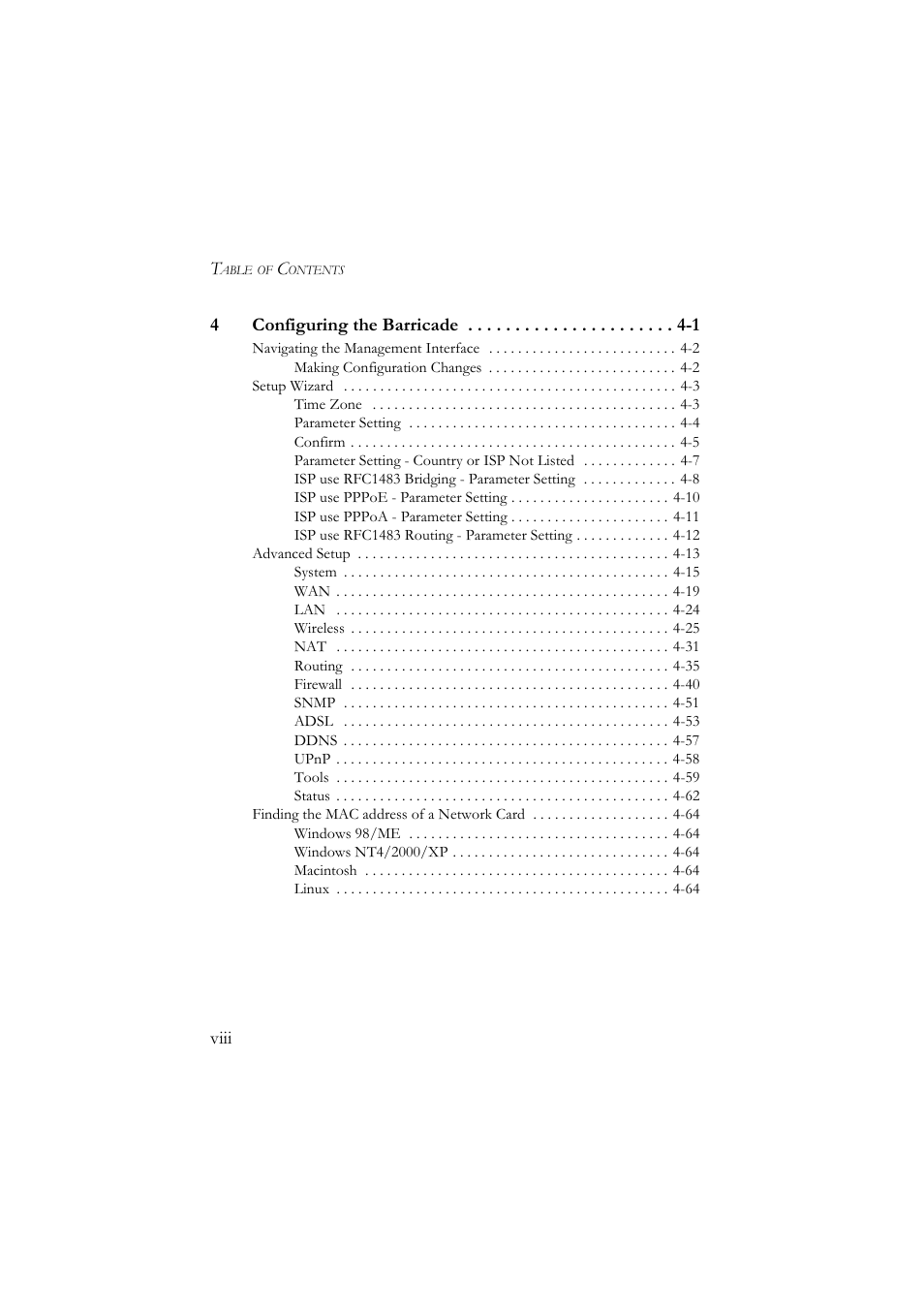 SMC Networks SMC7804WBRA User Manual | Page 11 / 124