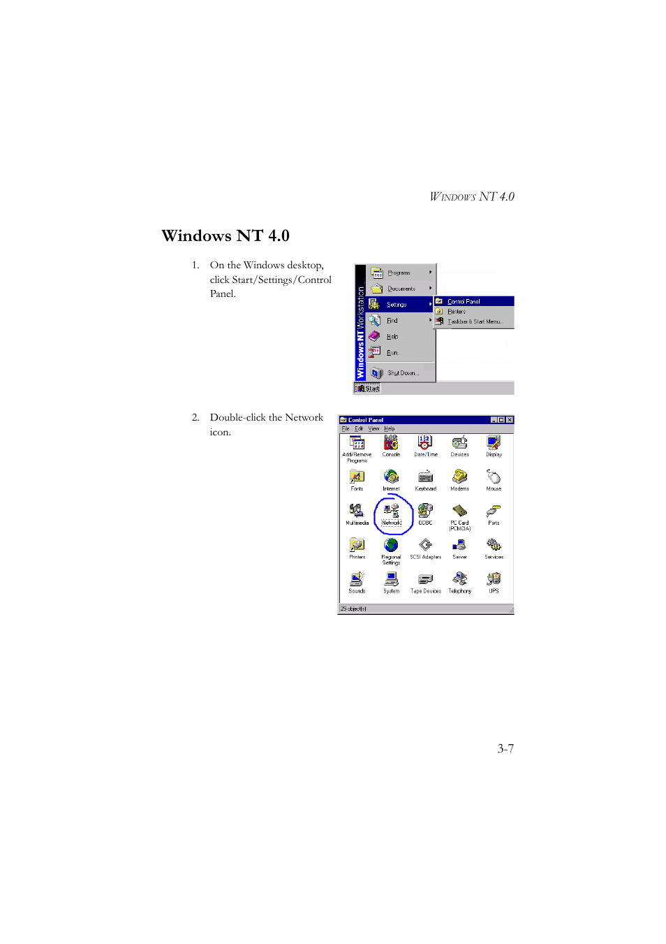 Windows nt 4.0, Windows nt 4.0 -7 | SMC Networks SMC7804WBRA User Manual | Page 32 / 124