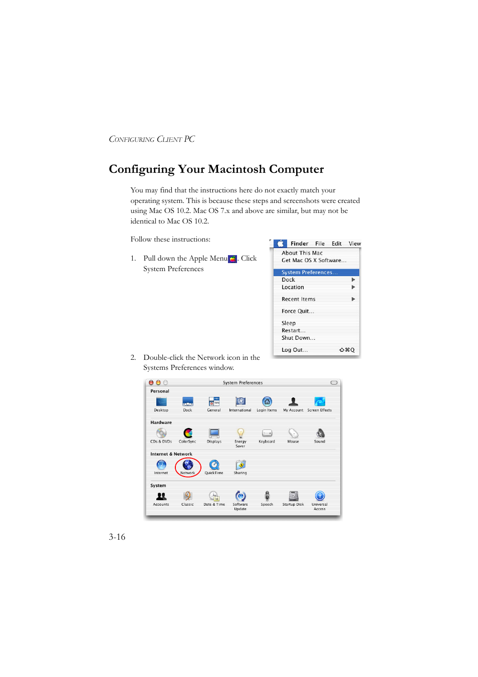 Configuring your macintosh computer, Configuring your macintosh computer -16 | SMC Networks SMC7804WBRA User Manual | Page 41 / 124