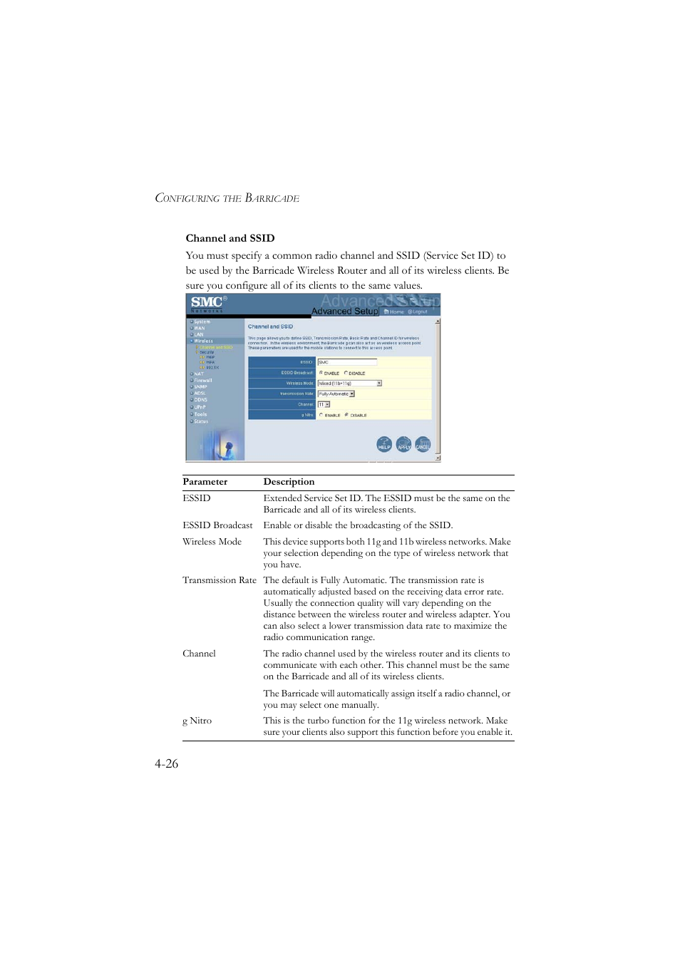 SMC Networks SMC7804WBRA User Manual | Page 69 / 124