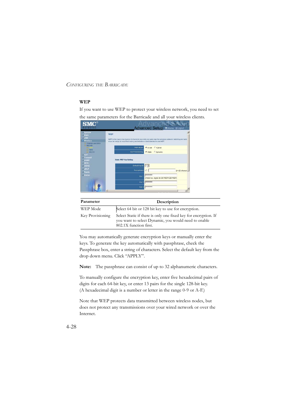 SMC Networks SMC7804WBRA User Manual | Page 71 / 124