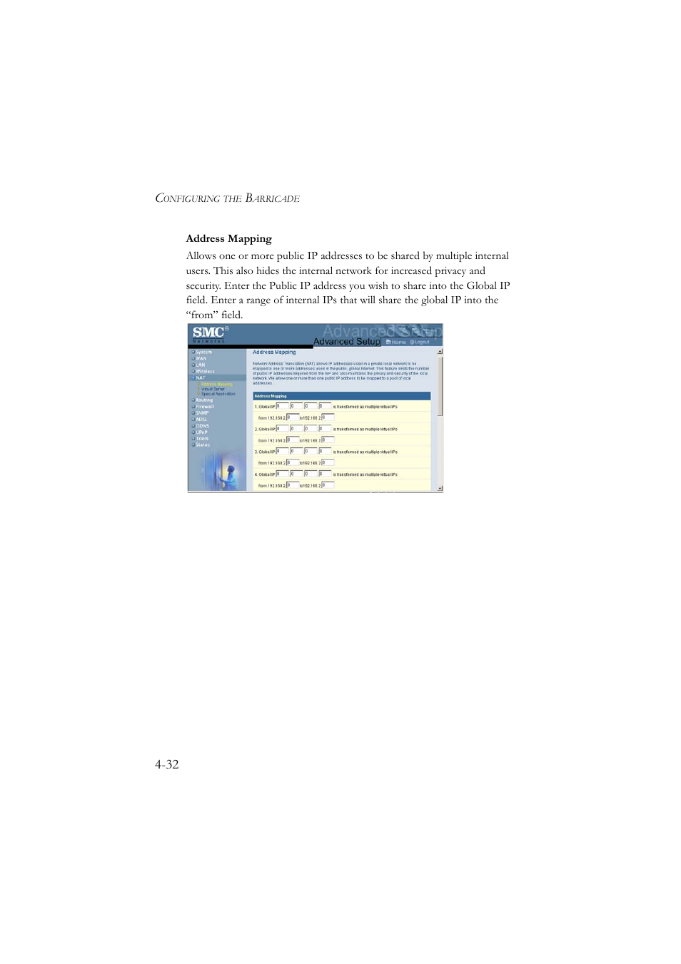 SMC Networks SMC7804WBRA User Manual | Page 75 / 124