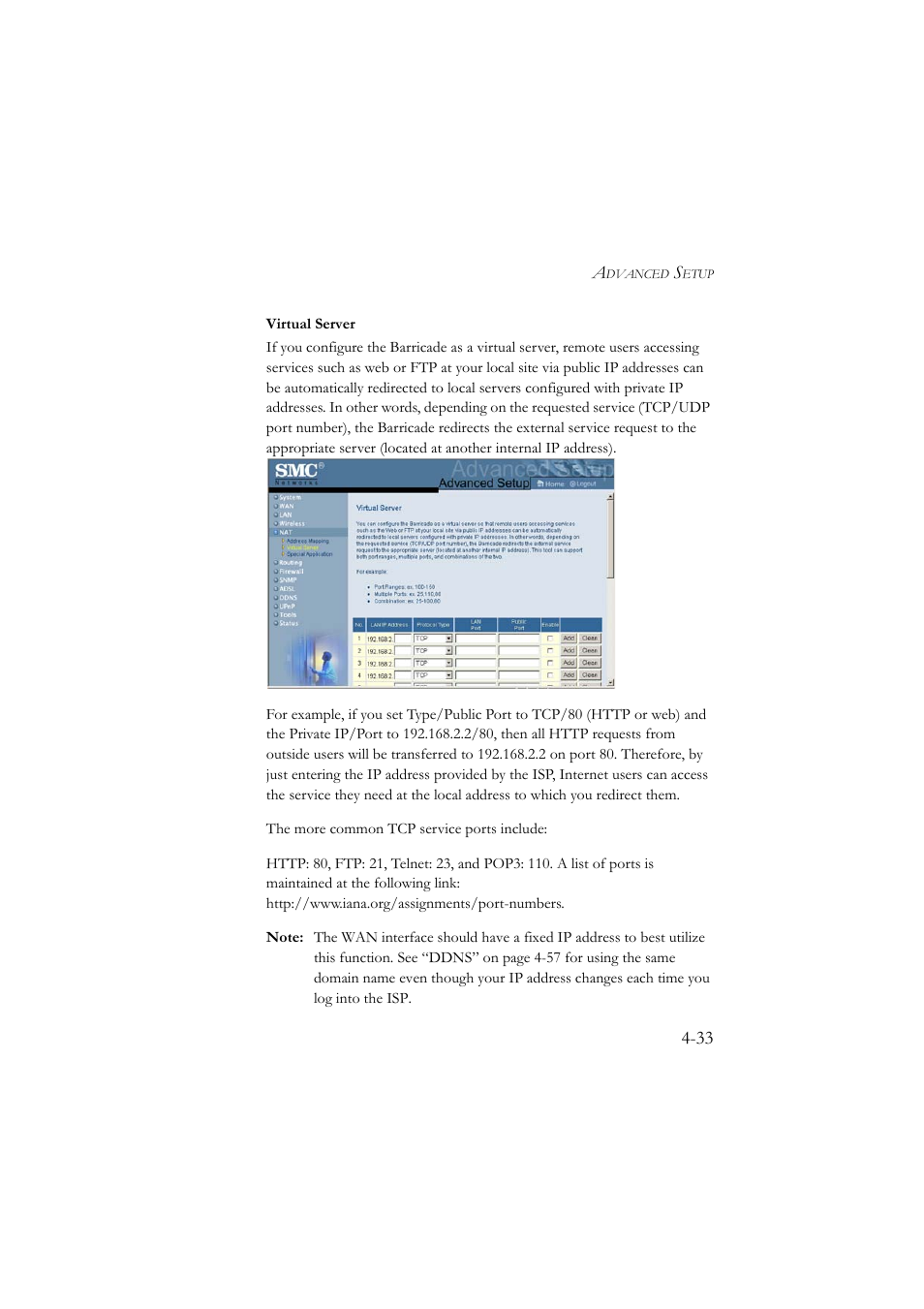 SMC Networks SMC7804WBRA User Manual | Page 76 / 124