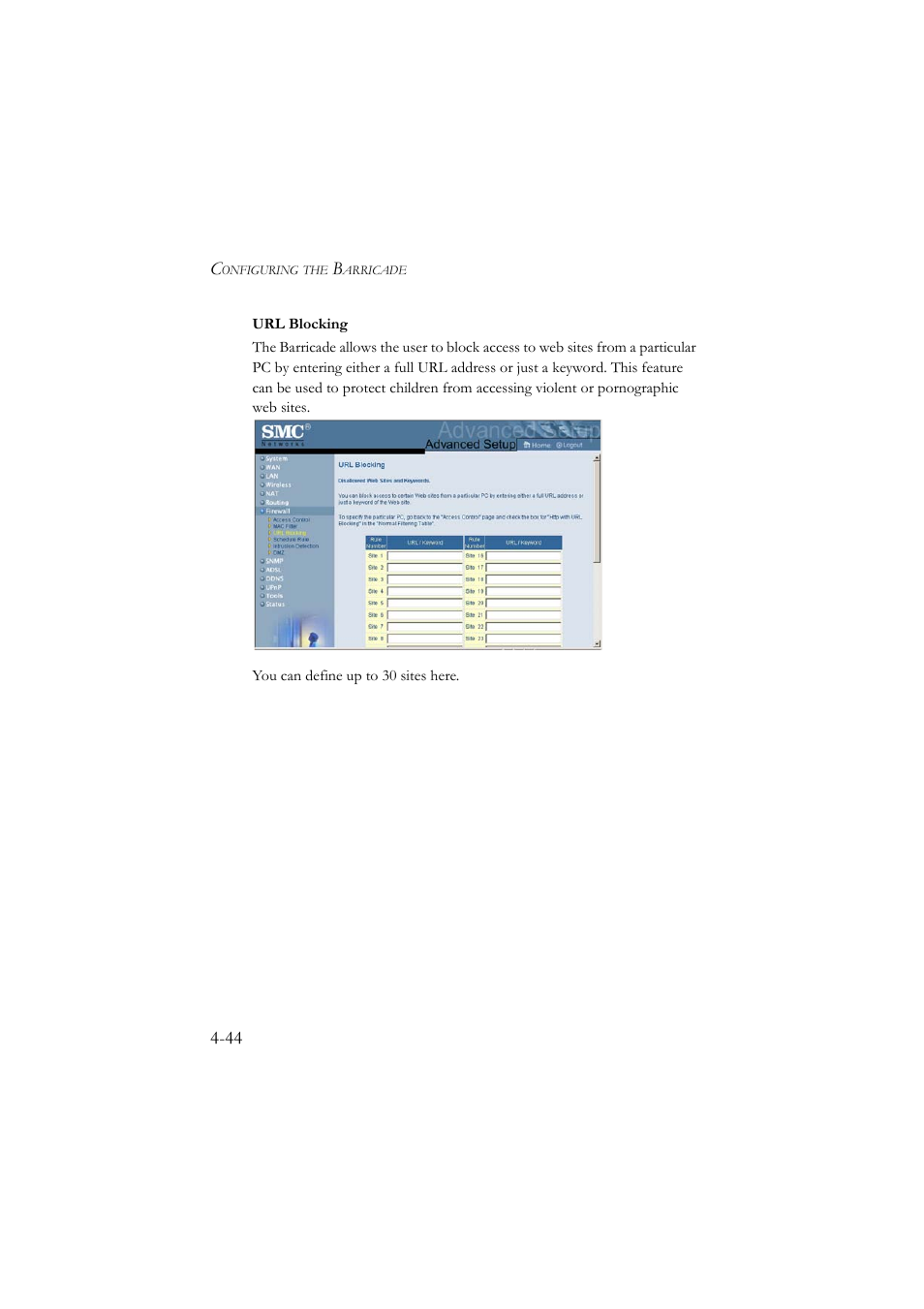 SMC Networks SMC7804WBRA User Manual | Page 87 / 124