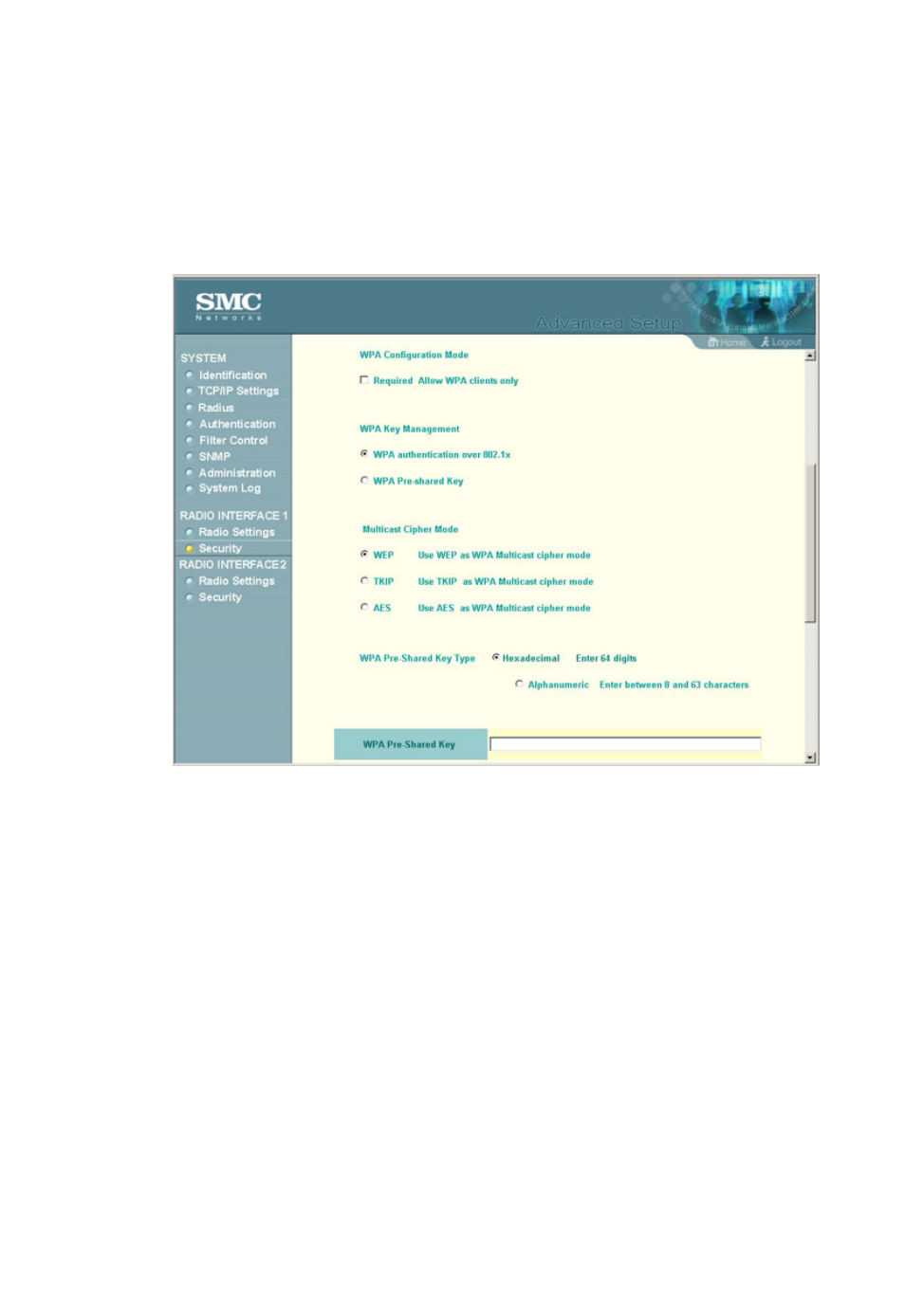 Wi-fi protected access (wpa) | SMC Networks SMC2555W-AG User Manual | Page 111 / 256