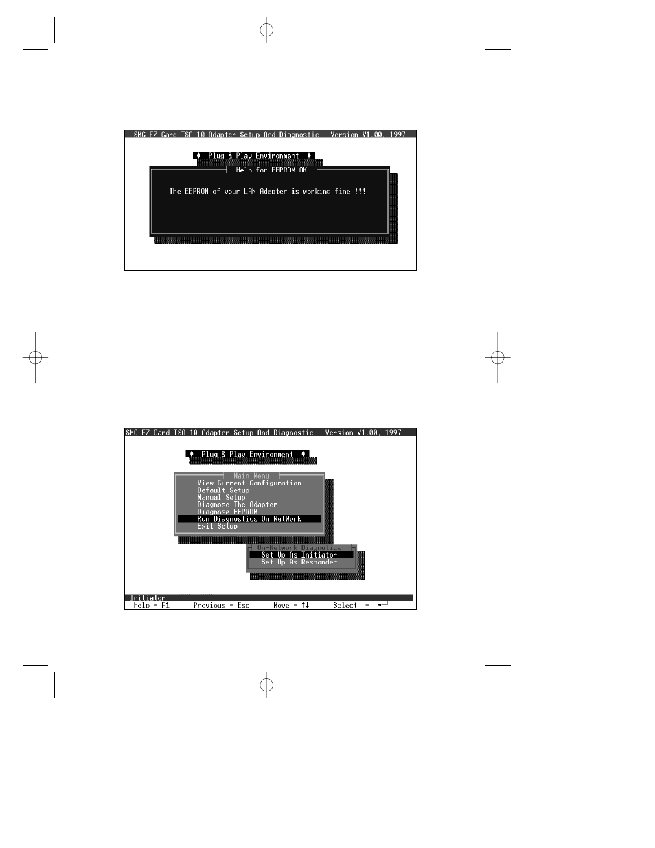 Network diagnostics | SMC Networks Ethernet ISA Network Cards User Manual | Page 25 / 44