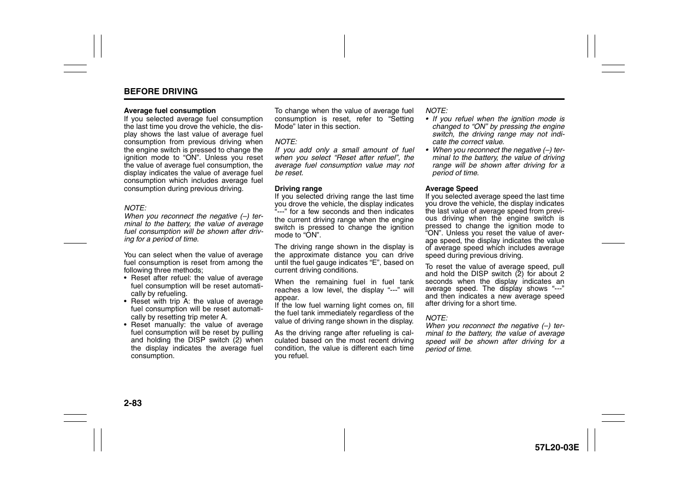 Suzuki 57L1F001 User Manual | Page 102 / 388