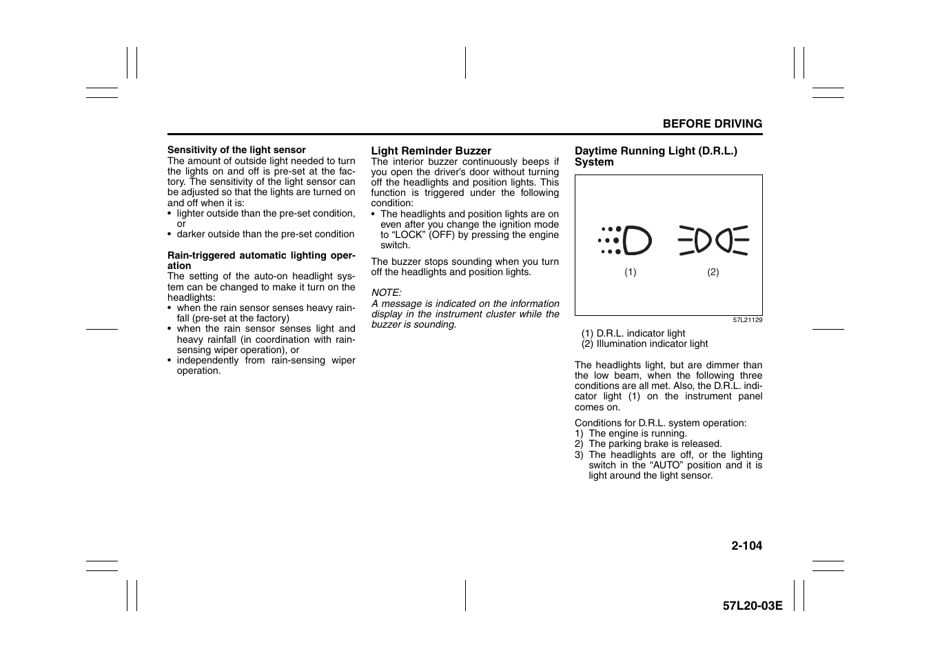 Suzuki 57L1F001 User Manual | Page 123 / 388