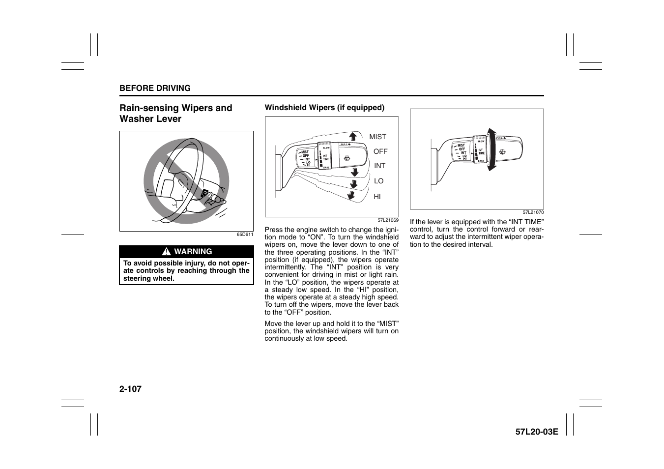 Suzuki 57L1F001 User Manual | Page 126 / 388
