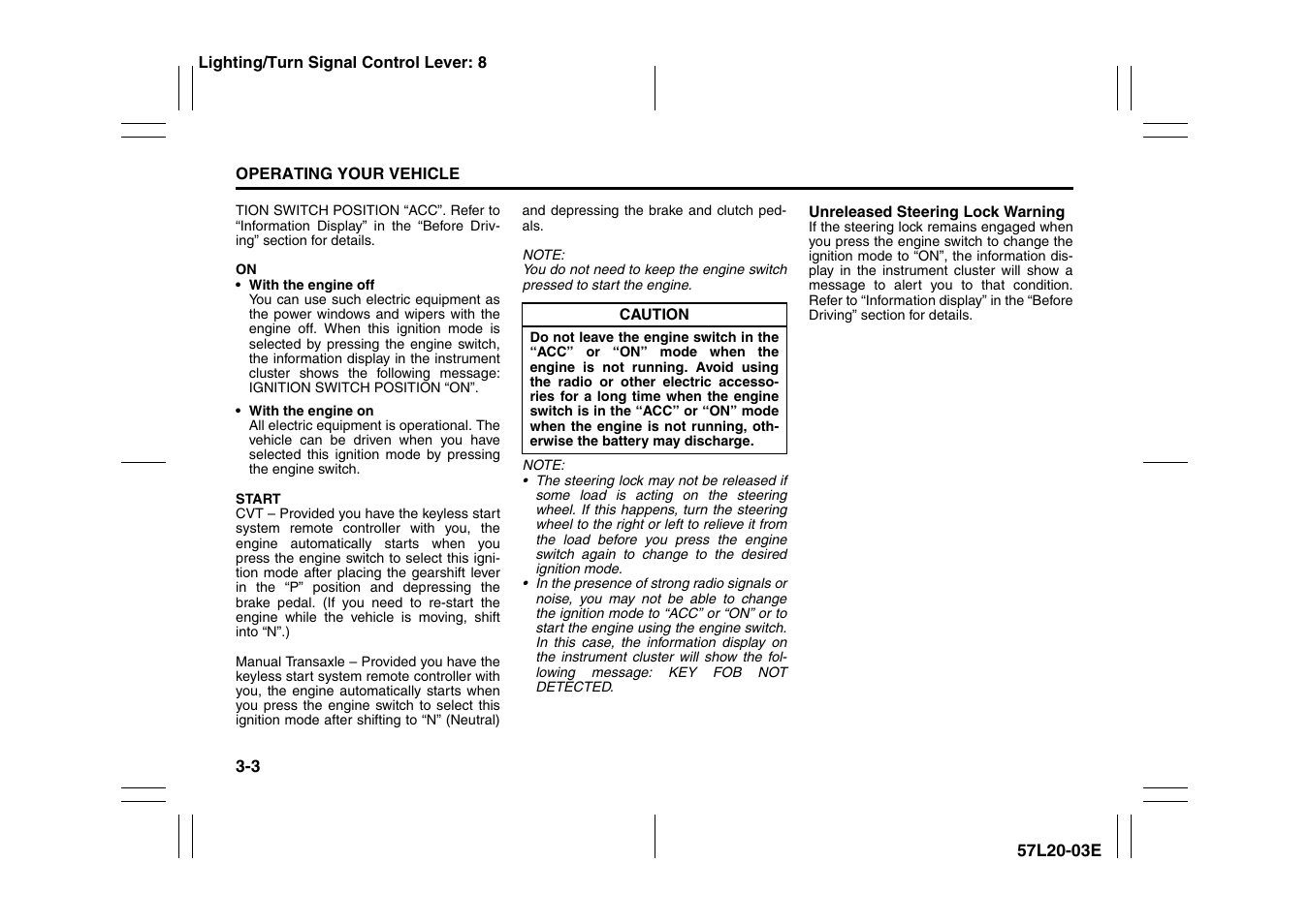 Suzuki 57L1F001 User Manual | Page 134 / 388