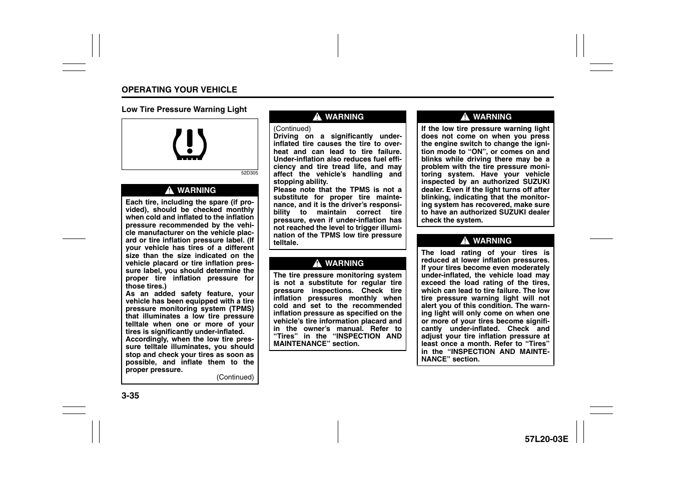 Suzuki 57L1F001 User Manual | Page 166 / 388