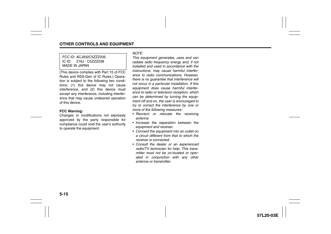 Suzuki 57L1F001 User Manual | Page 194 / 388