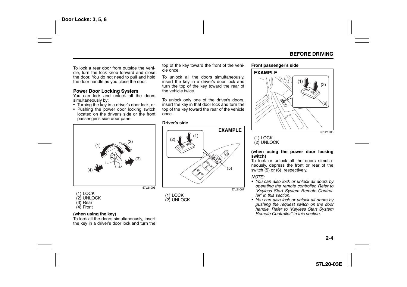 Suzuki 57L1F001 User Manual | Page 23 / 388