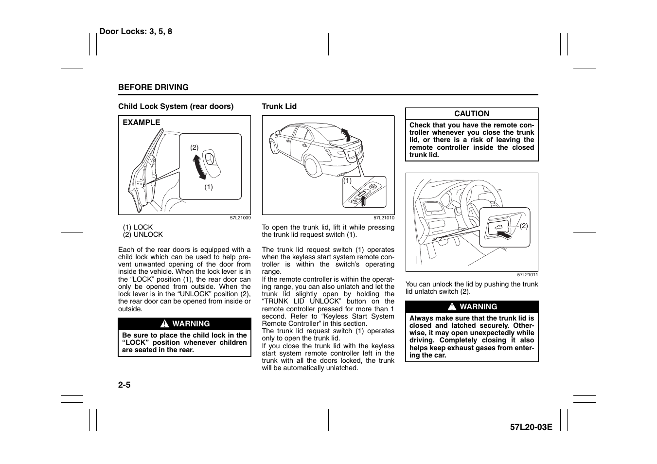 Suzuki 57L1F001 User Manual | Page 24 / 388