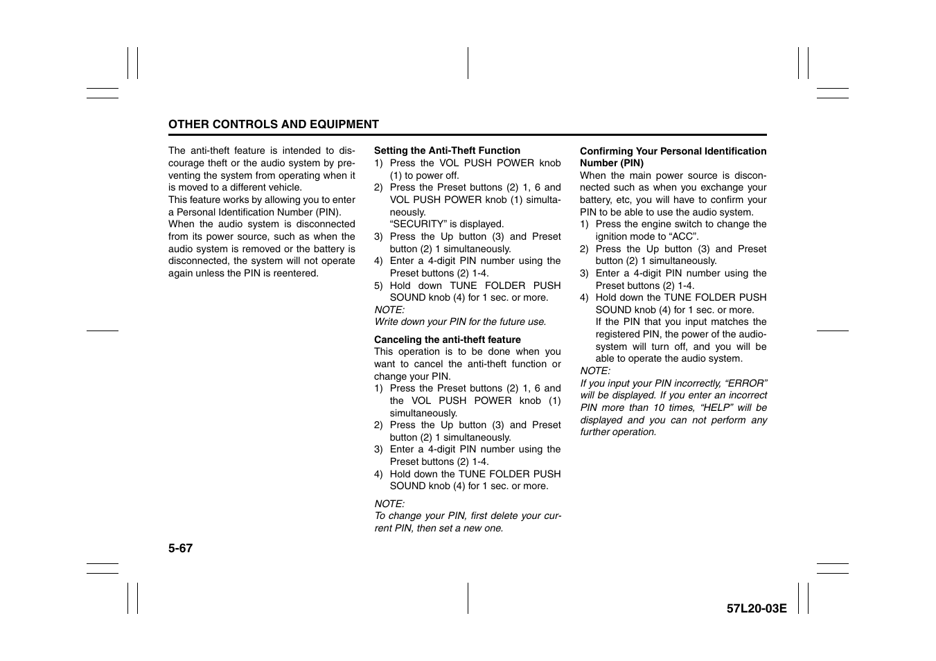 Suzuki 57L1F001 User Manual | Page 246 / 388