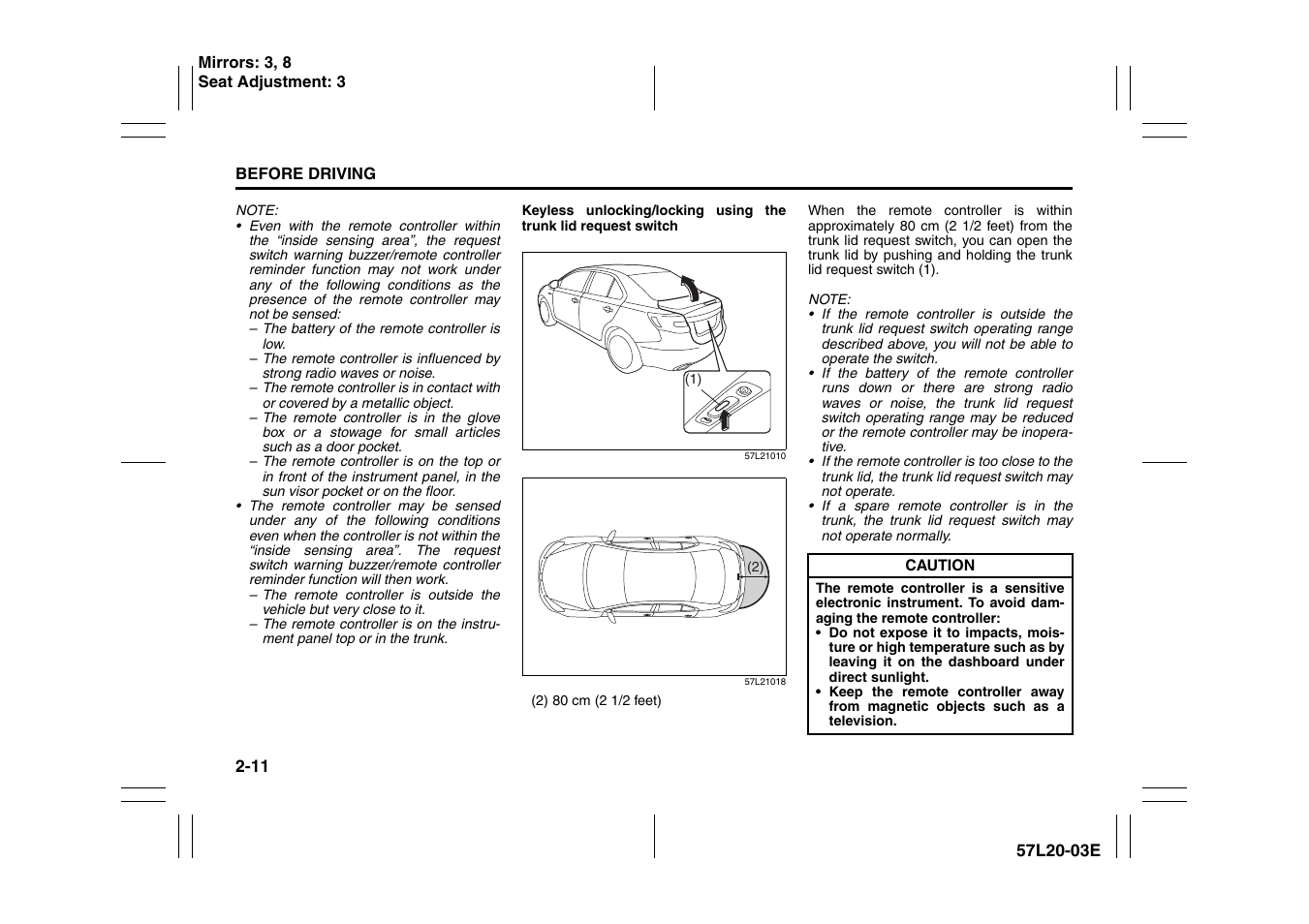 Suzuki 57L1F001 User Manual | Page 30 / 388