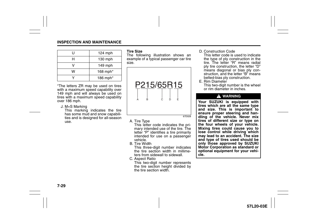 Suzuki 57L1F001 User Manual | Page 314 / 388
