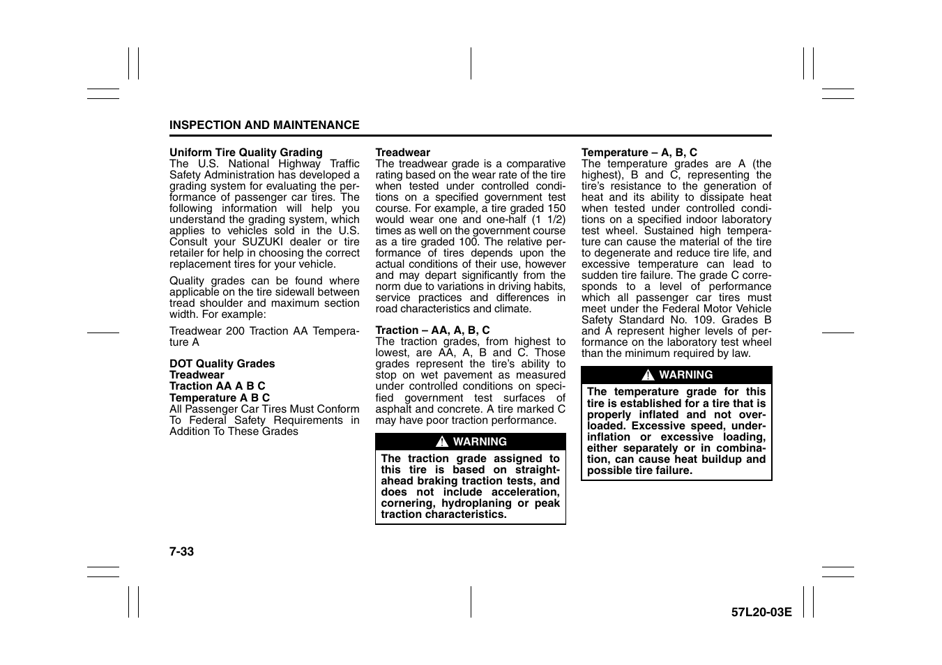 Suzuki 57L1F001 User Manual | Page 318 / 388