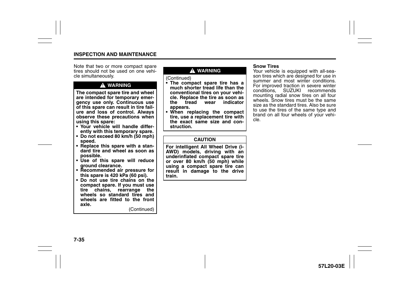 Suzuki 57L1F001 User Manual | Page 320 / 388