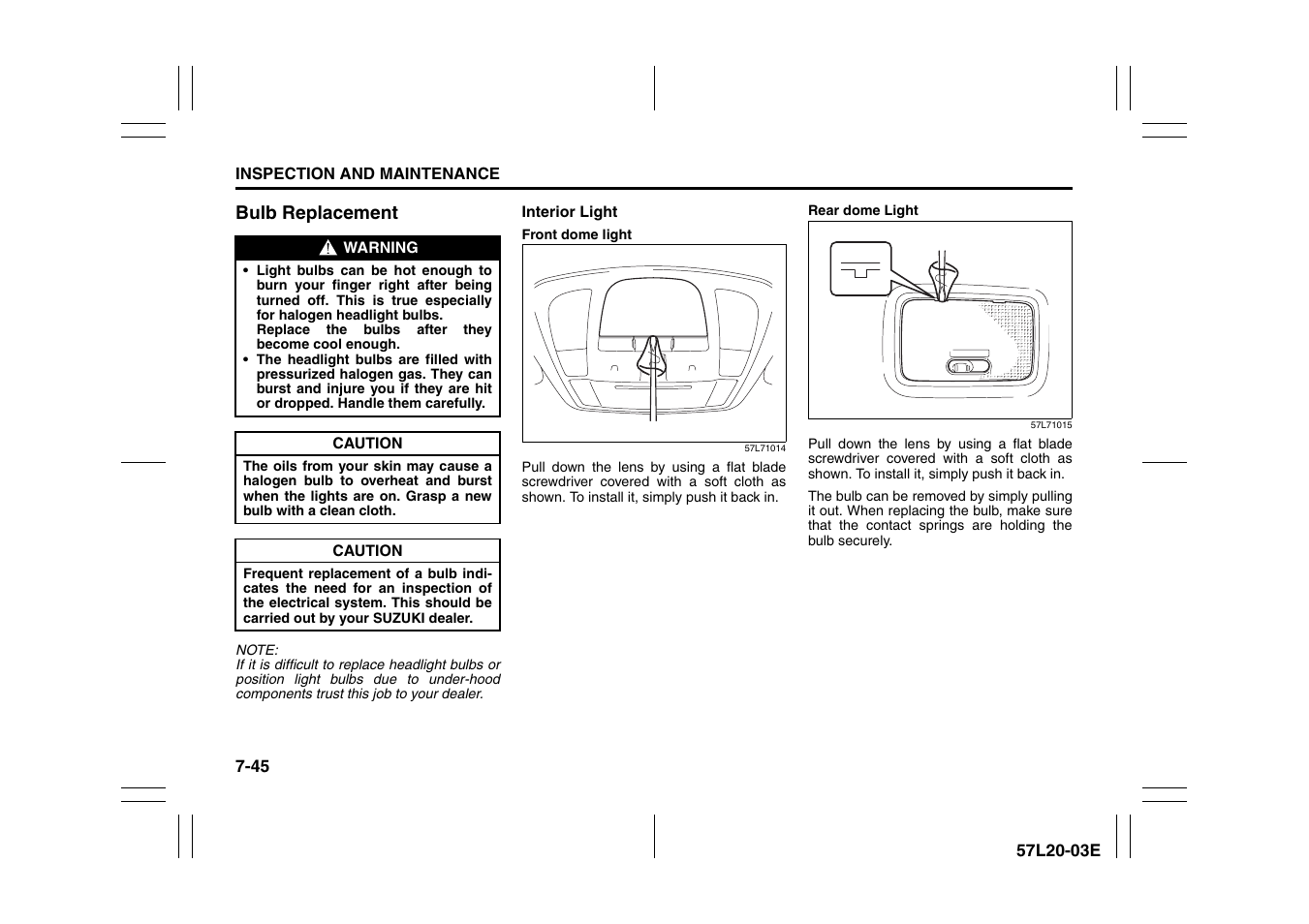 Suzuki 57L1F001 User Manual | Page 330 / 388