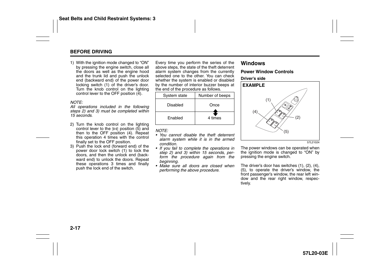 Suzuki 57L1F001 User Manual | Page 36 / 388