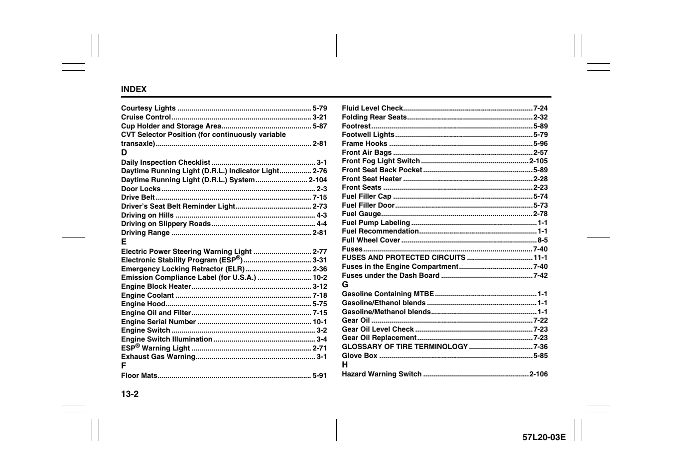 Suzuki 57L1F001 User Manual | Page 382 / 388