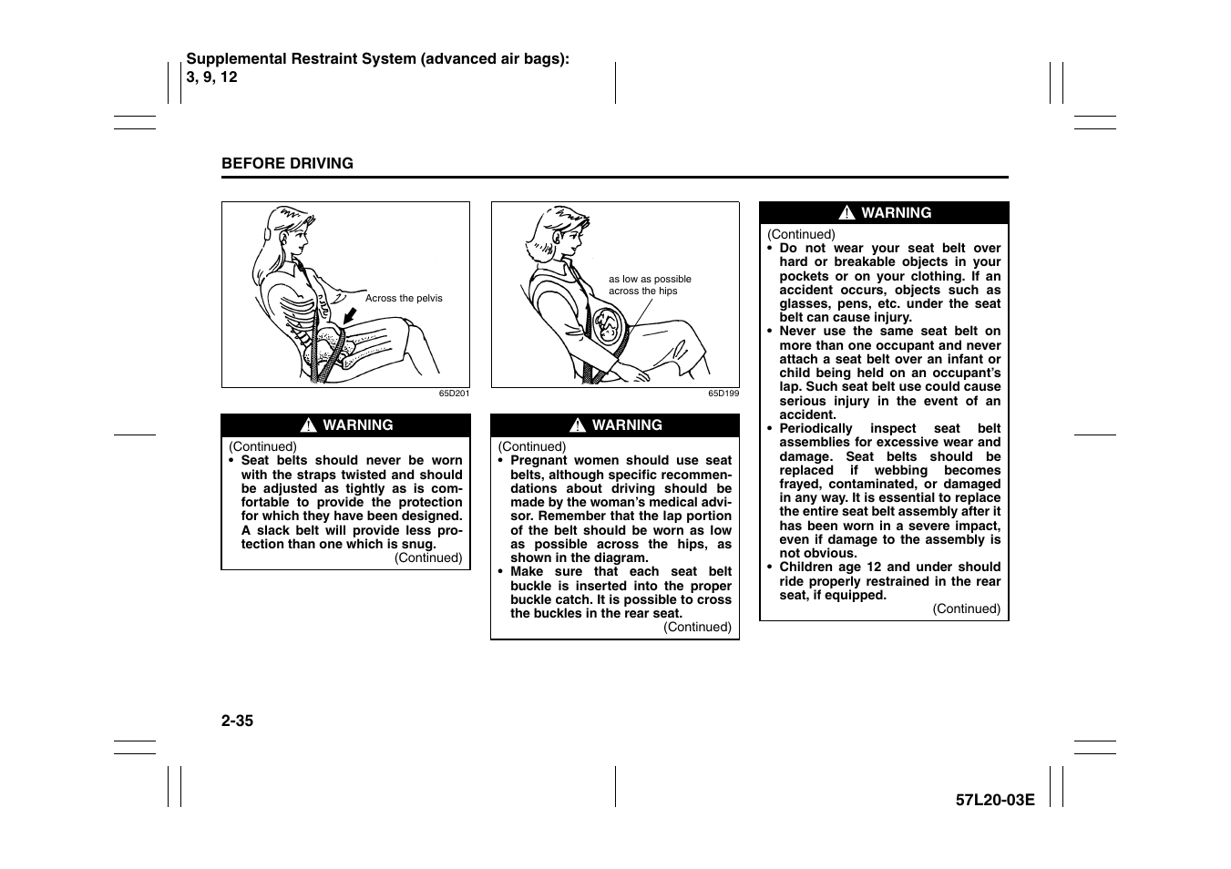 Suzuki 57L1F001 User Manual | Page 54 / 388