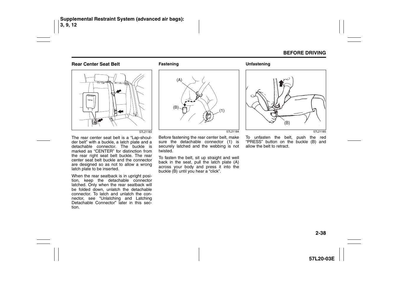 Suzuki 57L1F001 User Manual | Page 57 / 388