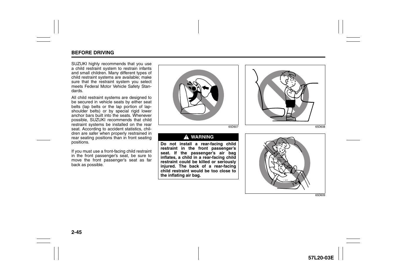 Suzuki 57L1F001 User Manual | Page 64 / 388