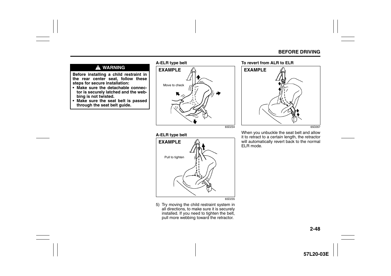Suzuki 57L1F001 User Manual | Page 67 / 388